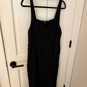 Old Navy Black Maxi Dress